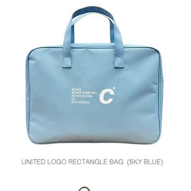 지초이 26ss 유나이티드 로고 백 