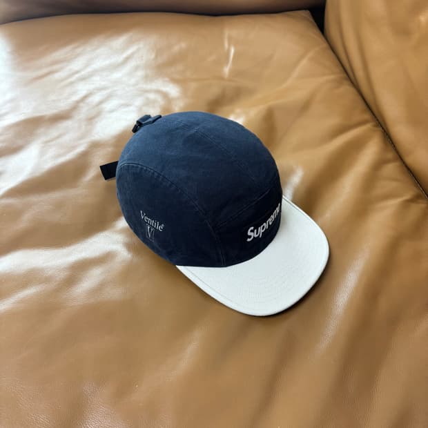 Supreme 슈프림 벤틸 네이비 캠프캡 모자 (Ventile Navy)