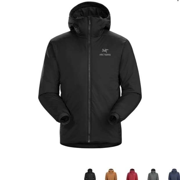 아크테릭스 아톰 ar 블랙 s,m 삽니다