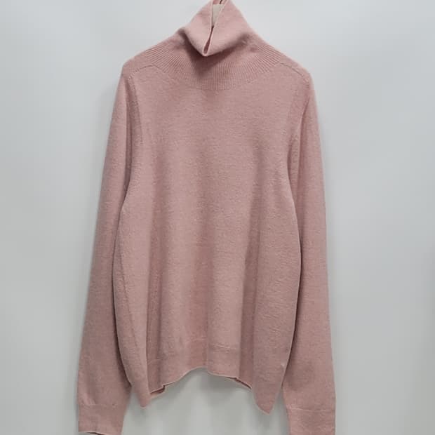 MIKVE 22FW 미크베 울 캐시미어 터틀넥 니트 / 여 M 핑크
