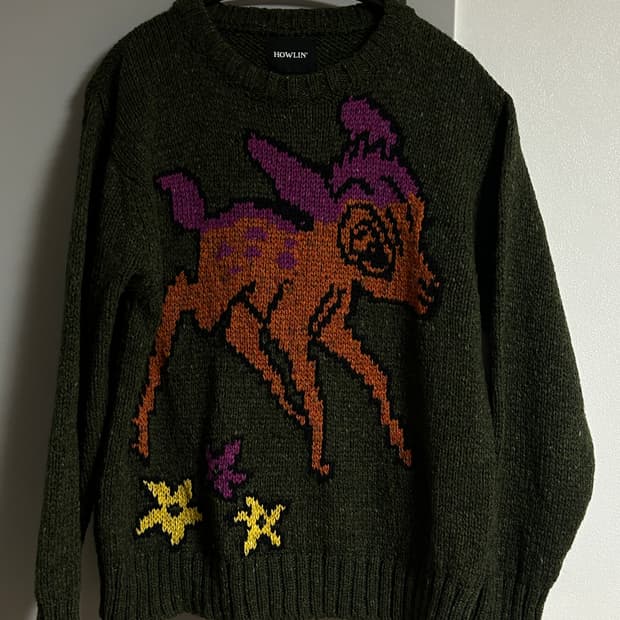 하울린 밤비 니트 xs (비이커구매)