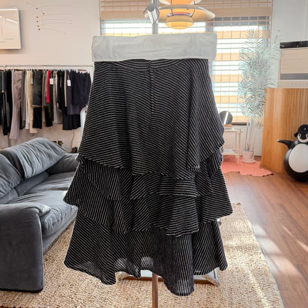 꼼데가르송 꼼데가르송 울 스커트