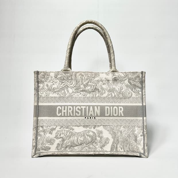 [M] 디올 뜨왈드주이 북토트백 미디움