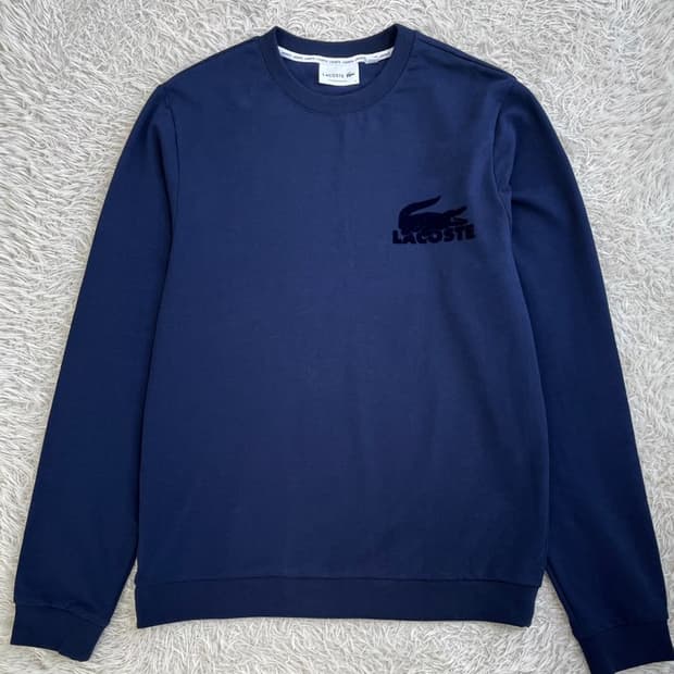 라코스테 슬림핏 맨투맨/#551