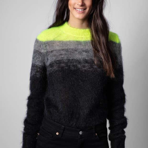 쟈딕앤볼테르 네온 모헤어 니트