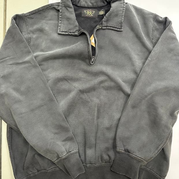rrl 하프집업 스웻 L