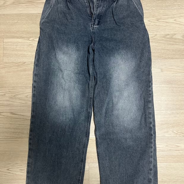 콘트로바날레 워싱 와이드 데님 M