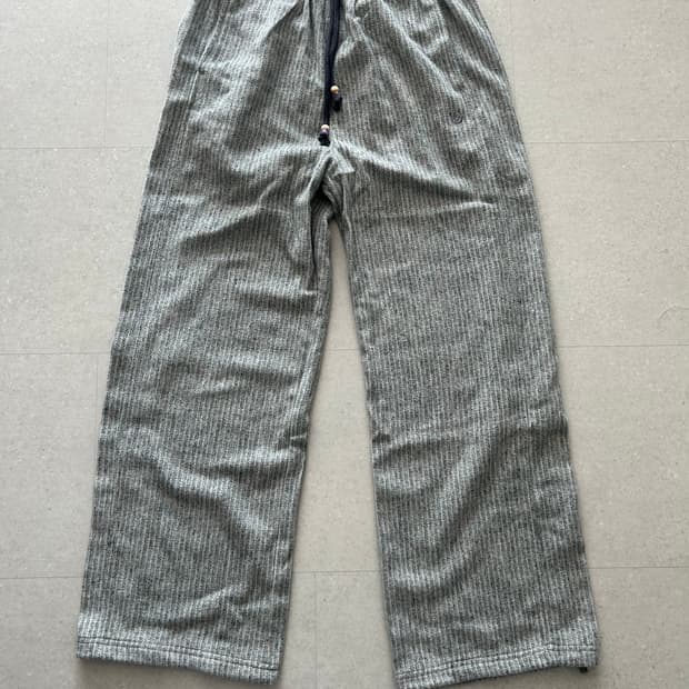 aeae ANGEL STRIPE PANTS [GREY]