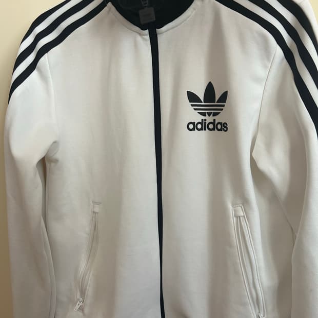 아디다스 베켄바우어 화이트 져지