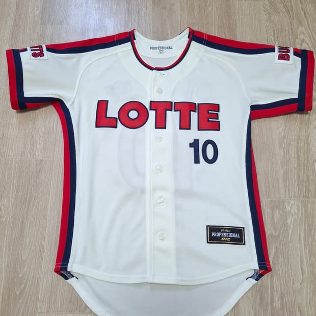 롯데자이언츠 이대호 22프로페셔널 챔피언 아이보리 85사이즈 유니폼
