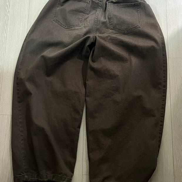 egot 코튼 팬츠 브라운