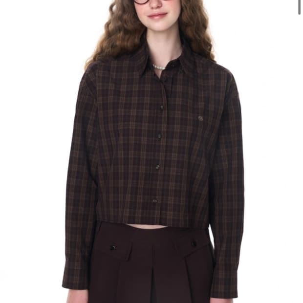 그로브 CHECK BILYN SHIRT 