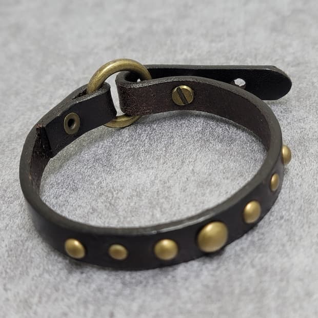 vintage leather bracelet