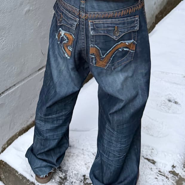 빈티지 힙합팬츠