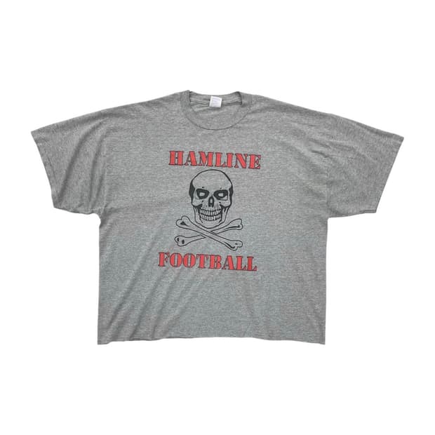 90's Hamline Football Cut Off T-shirt