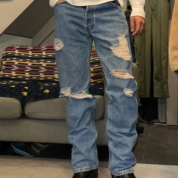 90’s Levi’s 501 552 Detroit denim pants