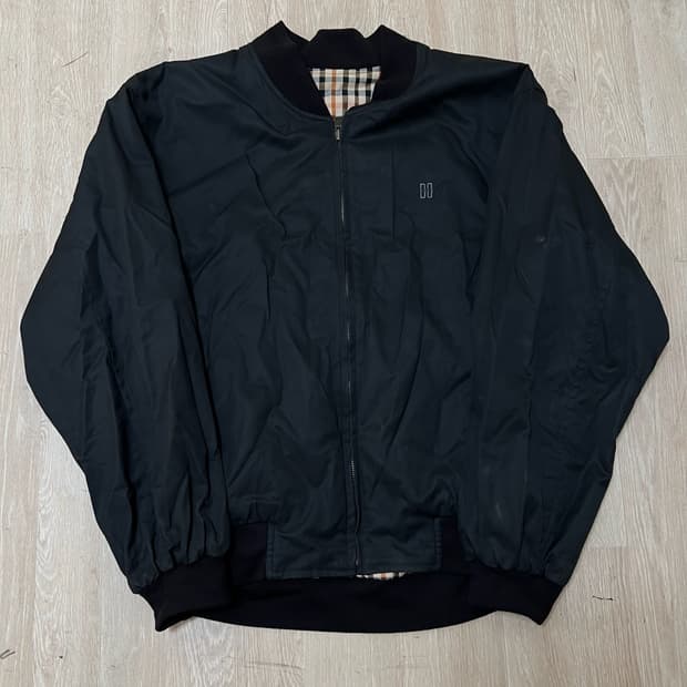 닥스 남성 리버시블 체크 블루종 자켓 XXL/110 