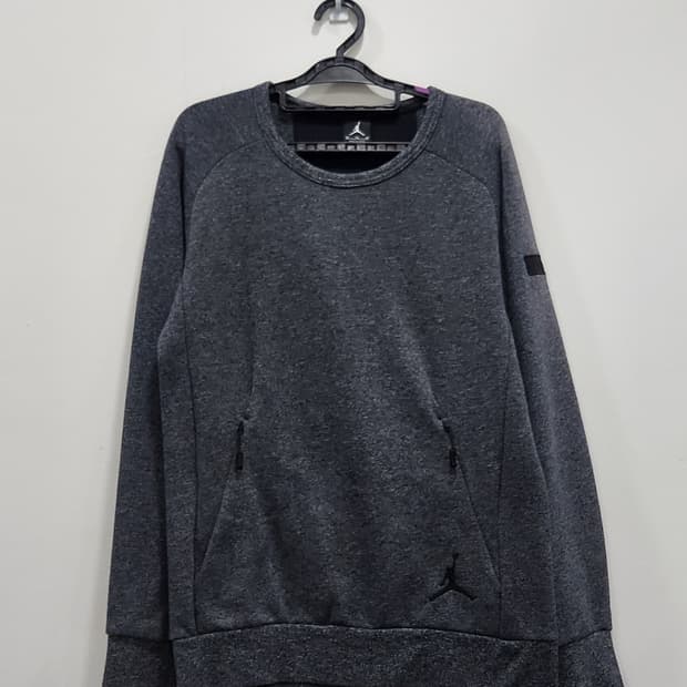 [M] 조던 맨투맨 남성 M 약기모 다크그레이