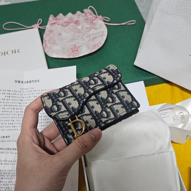 오블리크 새들 카드지갑 풀옵션