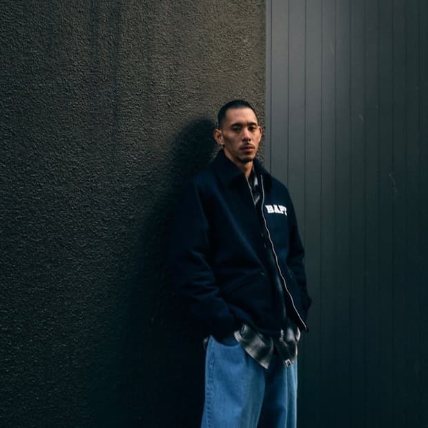 BAPE 93AW Melton Zip Jacket 베이프 멜톤 울 자켓 