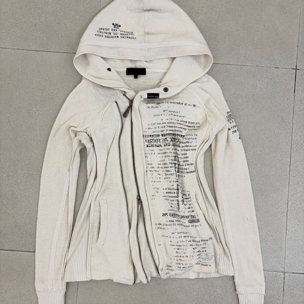 레터링 사선 골지 후집