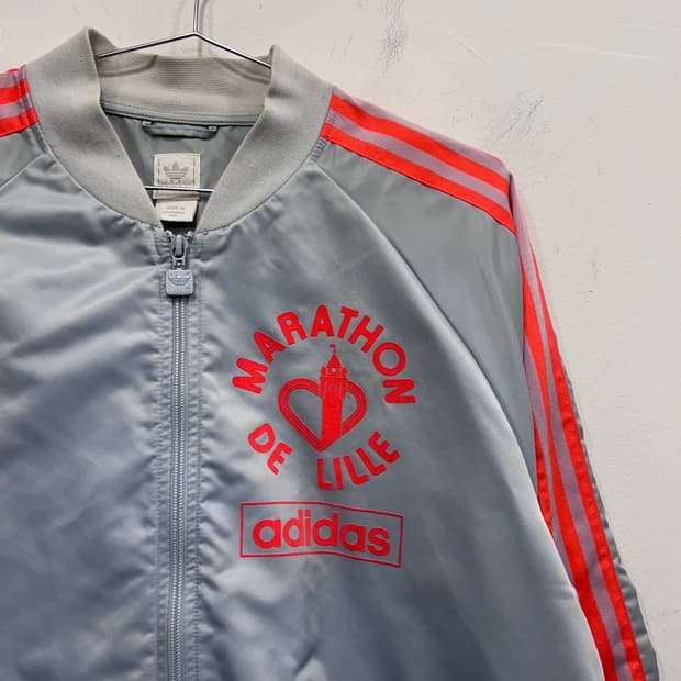 아디다스 올드스쿨 마라톤 드 릴 래글런 바람막이