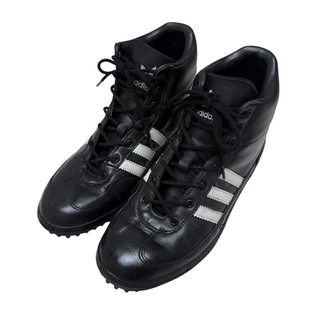 아디다스 빈티지 레더 하이탑 스니커즈