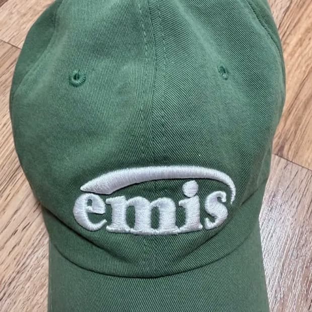 판매자 수수료 부담! 이미스 뉴로고 볼캡 모자 그린 컬러