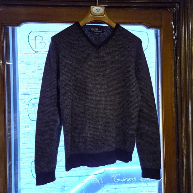 00'S 폴로랄프로렌 알파카 램스울니트