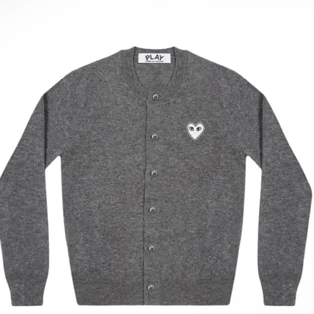 꼼데가르송 가디건 xxl