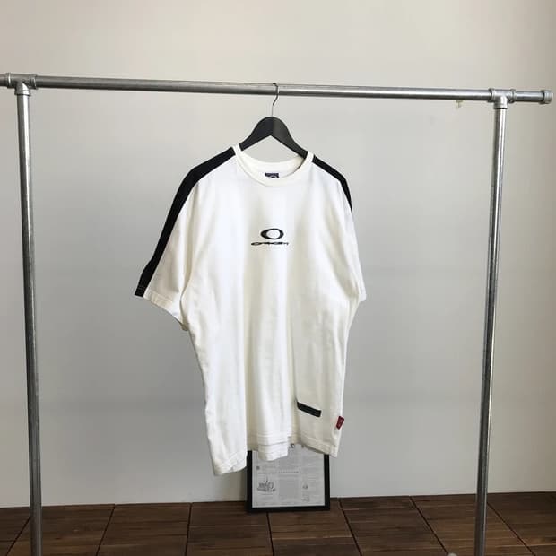 00's Oakley Software Logo Tee White