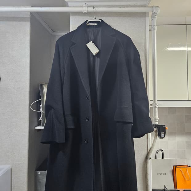 [AURALEE] 19fw Cashmere Wool Mosser coat
