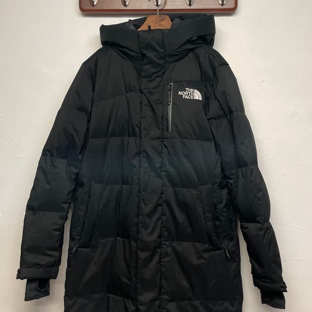 노스페이스 마운틴 에슬레틱 구스다운 롱 패딩