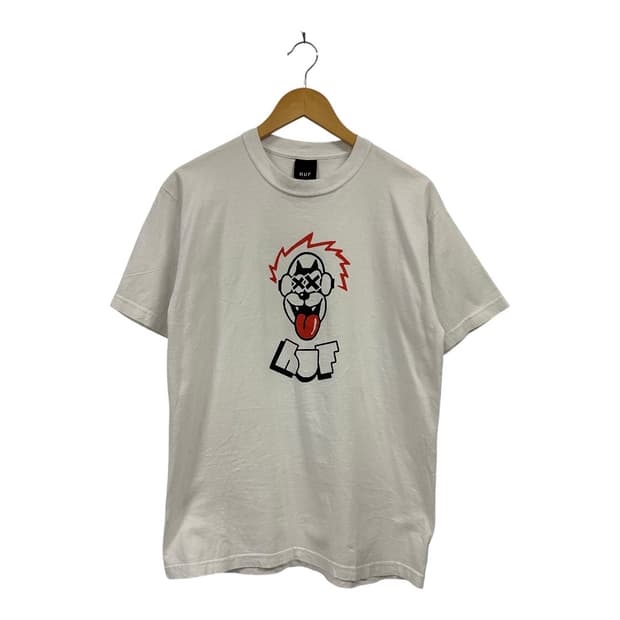 M) 허프 HUF 프린팅 스케이트보드 반팔티 T-130