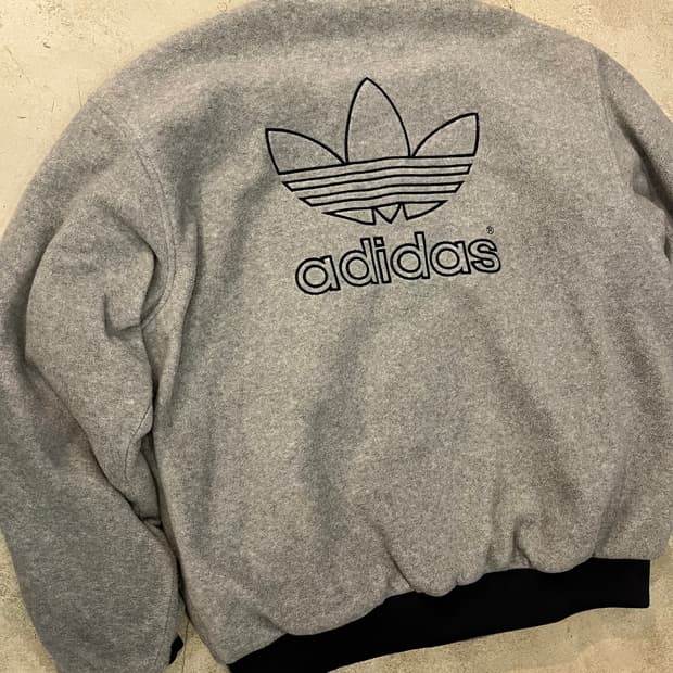 빈티지 아디다스 누빔자켓