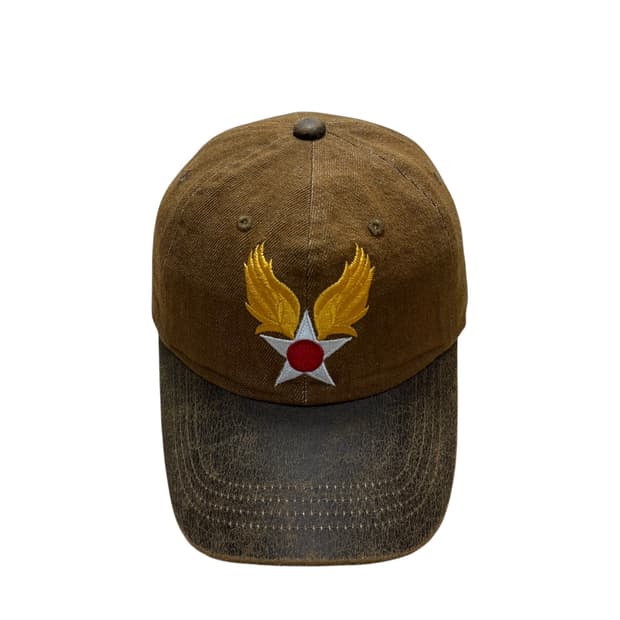 AMECO 아메코 USAF 레더 브라운 볼캡