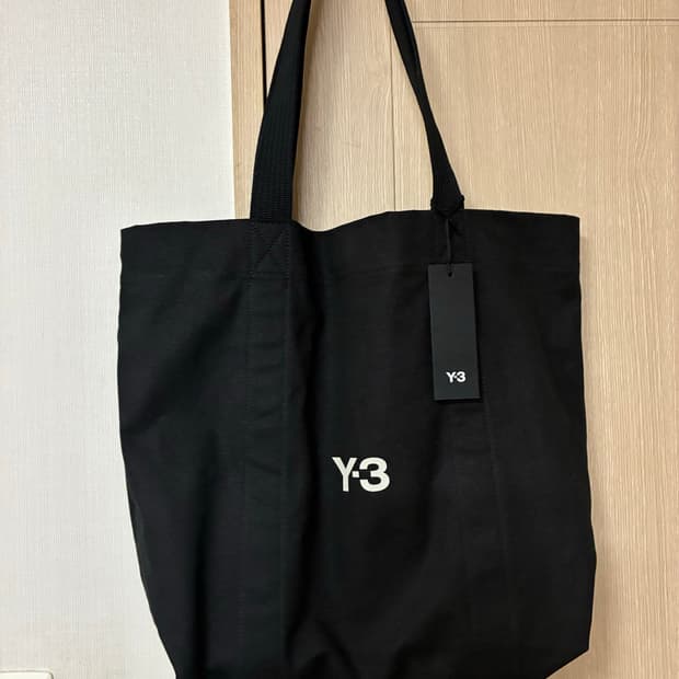 [free]Y-3 와이쓰리 캔버스 토트백 블랙