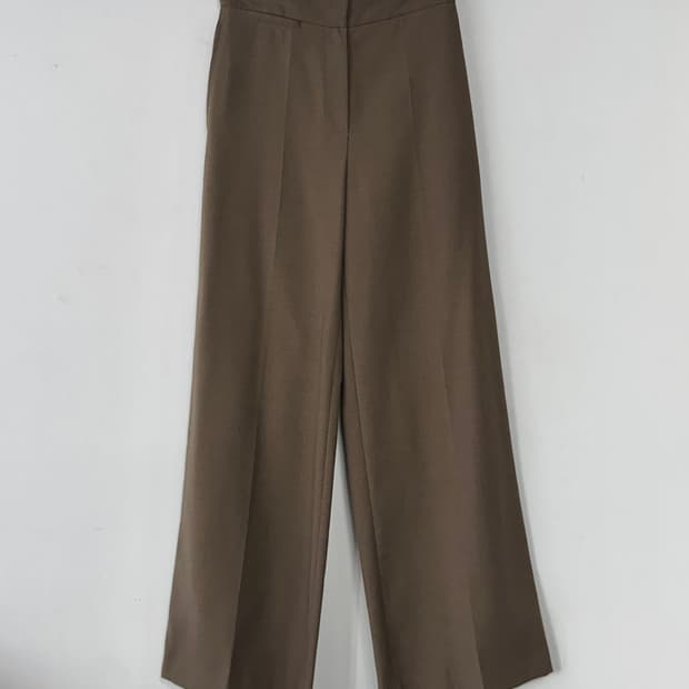 시스템 사이드 벨티드 슬랙스 팬츠