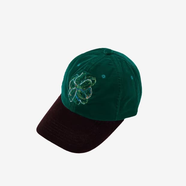 앤더슨벨 플라워 벨벳 볼캡