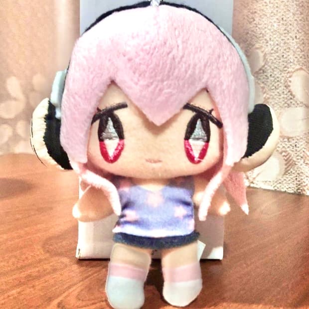 슈퍼소니코 2011 고전 누이구루미 미니 스트랩 히메갸루 리즈리사 양지뢰