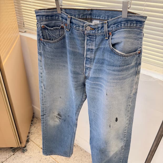 리바이스 501 vtg 데님