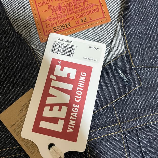 [42] LVC S506XX 1944 대전판 자켓