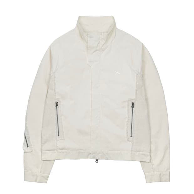 (4) 산산기어 어파인 커브자켓 아이보리 1회착 새상품급