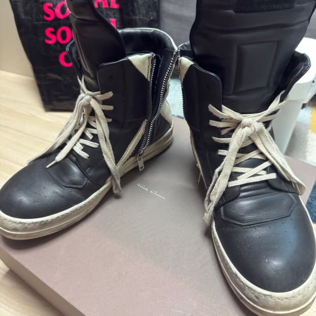 릭오웬스 지오바스켓 43사이즈