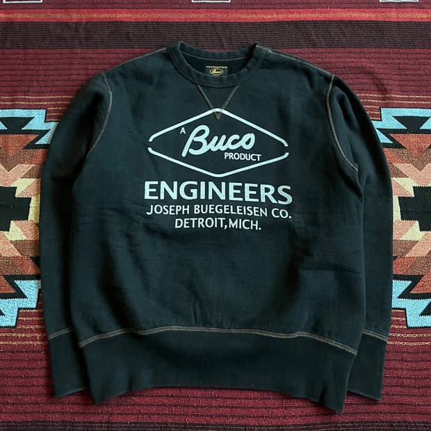 부코  리얼맥코이 스웻셔츠 맨투맨 BUCO SWEATSHIRT