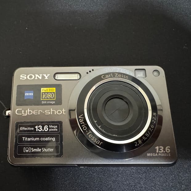 소니 디카 사이버샷 dsc-w300 티타늄에디션