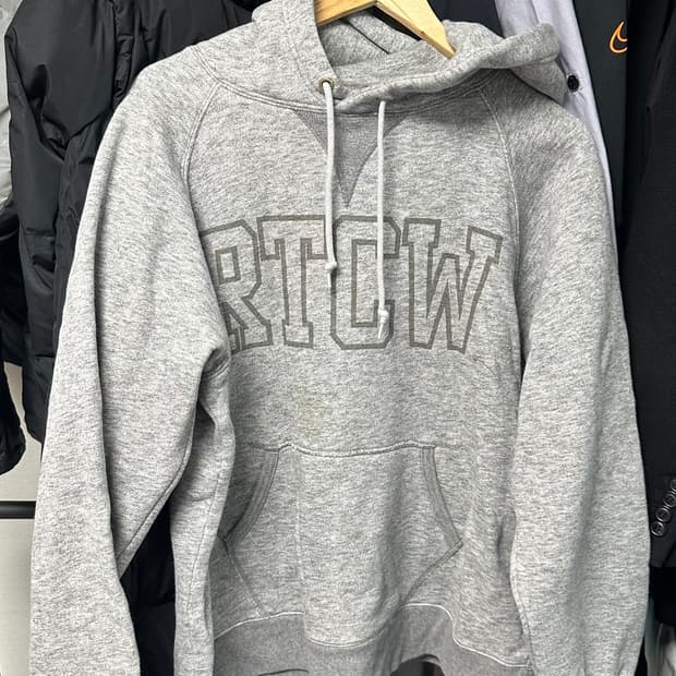 니들워크 RTCW 회색 후드티 사이즈 38