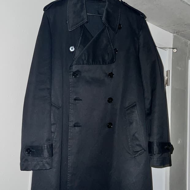 요지야마모토 Y’s / 블랙 트렌치코트