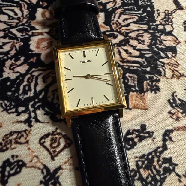 Seiko 빈티지 쿼츠 시계