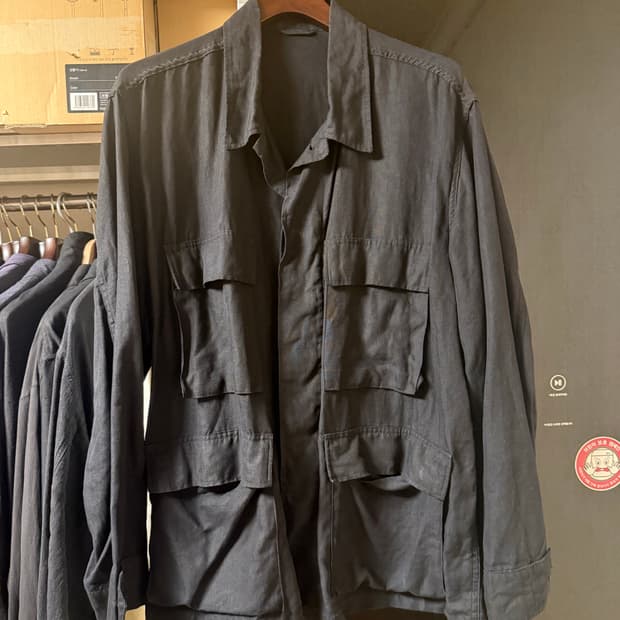 comoli 코모리 린넨 bdu 자켓